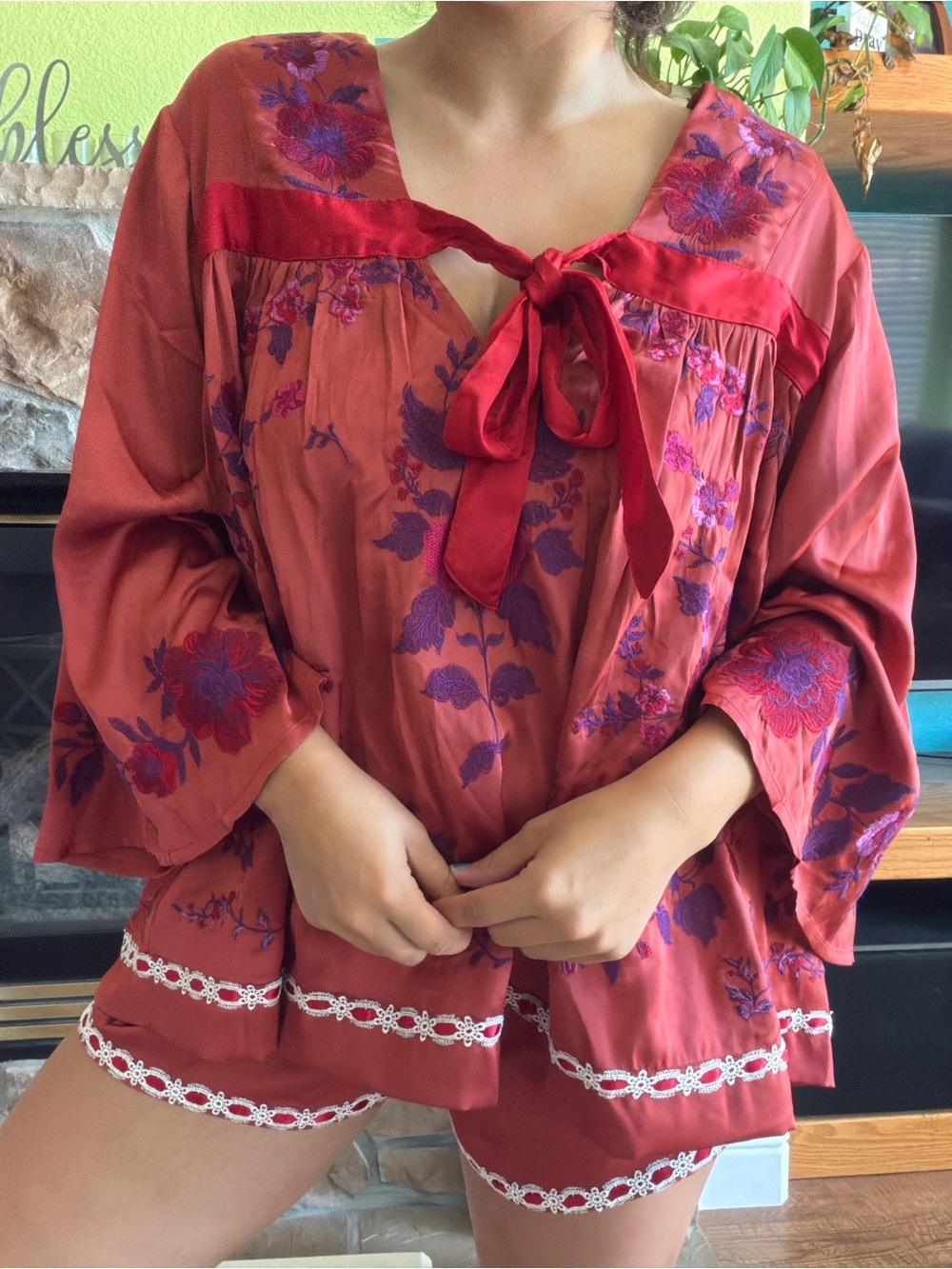 NWT Free People Bali Love Me Anyway Short Set
